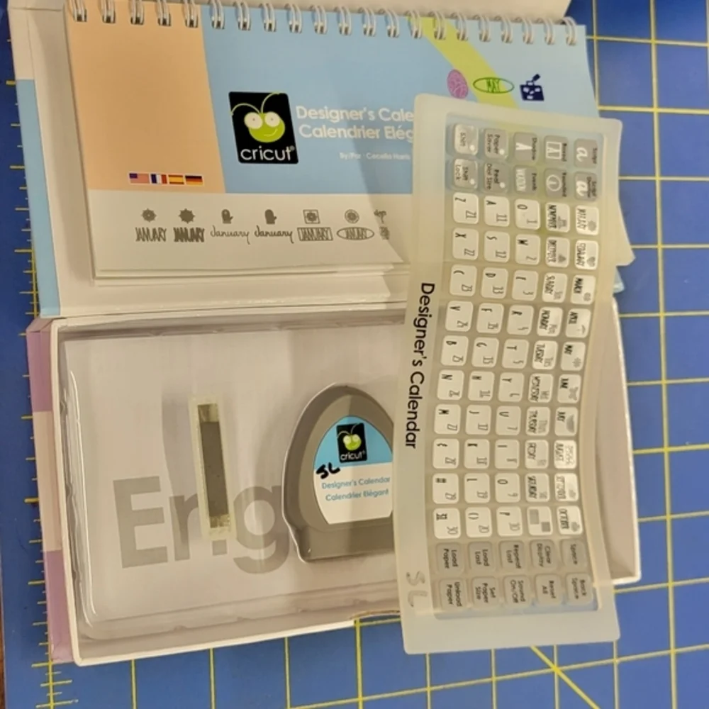 Cricut Cartridge Preowned Designer's Calander
